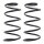 Suspension Spring set front axle coil spring KYB for e.g. CITROËN JUMPY