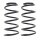 Suspension Spring set front axle coil spring KYB suitable for FIAT SCUDO