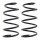 Suspension Spring set front axle coil spring KYB suitable for FIAT SCUDO