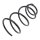 Suspension Spring set front axle Ø 187 mm KYB for e.g. TOYOTA CAMRY