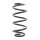 Suspension Spring set front axle coil spring KYB suitable for e.g. AUDI A4