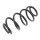 Suspension Spring set front axle coil spring KYB suitable for e.g. AUDI A4