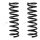 Suspension Spring set front axle Ø 122 mm KYB for LAND ROVER DISCOVERY