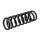 Suspension Spring set front axle Ø 122 mm KYB for LAND ROVER DISCOVERY