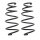 Suspension Spring set front axle coil spring KYB for e.g. OPEL ASTRA