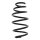 Suspension Spring set front axle coil spring KYB for e.g. OPEL ASTRA