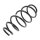 Suspension Spring set front axle coil spring KYB for OPEL INSIGNIA