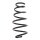 Suspension Spring set front axle coil spring KYB for e.g. OPEL INSIGNIA