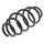 Fahrwerksfedern-Set Vorderachse Schraubenfeder KYB für u.a. OPEL INSIGNIA