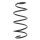 Suspension Spring set front axle coil spring KYB for e.g. SEAT TOLEDO