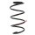 Suspension Spring set front axle coil spring Ø 165 mm KYB for e.g. HYUNDAI i30