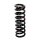 Suspension Spring set front axle coil spring Ø 115 mm KYB for FORD RANGER