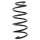 Suspension Spring set front axle coil spring KYB for e.g. HONDA CIVIC
