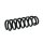 Suspension Spring set front axle coil spring Ø 114 mm KYB for ISUZU D-MAX