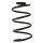 Suspension Spring Set front coil spring Ø 143 mm KYB for e.g. MINI CLUBMAN