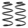 Suspension Spring set front axle Ø 140 mm KYB for e.g. SKODA OCTAVIA