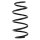 Suspension Spring Set front coil spring Ø 163 mm KYB for RANGE ROVER EVOQUE
