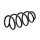 Suspension Spring Set front coil spring Ø 163 mm KYB for RANGE ROVER EVOQUE