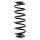 Suspension Spring set rear axle coil spring KYB IAM-Expertise for AUDI TT
