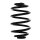 Suspension Spring set rear axle coil spring KYB IAM-Expertise for BMW 3 Series