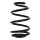 Suspension Spring set rear axle coil spring KYB IAM-Expertise for BMW Z4