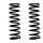 Suspension Spring set rear axle coil spring KYB IAM-Expertise for JAGUAR XJ