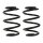 Suspension Spring set rear axle Ø 13 mm KYB for MERCEDES-BENZ A-KLASSE