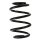 Suspension Spring set rear axle Ø 13 mm KYB for MERCEDES-BENZ A-KLASSE