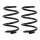 Suspension Spring set rear axle Ø 13.5 mm KYB for e.g. MB A-KLASSE