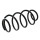 Suspension Spring set rear axle coil spring KYB for e.g. MERCEDES-BENZ CLA