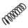 Suspension Spring set rear axle coil spring Ø 117 mm KYB for FORD MONDEO