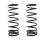 Suspension Spring set rear axle coil spring KYB for MERCEDES-BENZ G-KLASSE