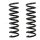 Suspension Spring set rear axle coil spring KYB for MERCEDES-BENZ SLK
