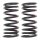 Suspension Spring set rear axle coil spring Ø 150 mm KYB for e.g. FORD SIERRA