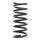 Suspension Spring set rear axle coil spring Ø 134 mm KYB for e.g. FORD SIERRA