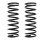 Suspension Spring set rear axle coil spring KYB for e.g. OPEL ASCONA