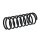 Suspension Spring set rear axle coil spring KYB for e.g. OPEL ASCONA