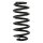 Suspension Spring set rear axle coil spring KYB for e.g. OPEL MOKKA