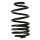 Suspension Spring set rear axle coil spring Ø 142 mm KYB for e.g. OPEL MOKKA