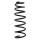 Suspension Spring set rear axle coil spring KYB for e.g. CITROËN JUMPY