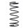 Suspension Spring set rear axle Ø 142 mm KYB for e.g. NISSAN SUNNY