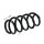 Suspension Spring set rear axle coil spring KYB suitable for TOYOTA RAV