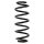 Suspension Spring set rear axle coil spring KYB for SEAT LEON and others