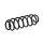 Suspension Spring set rear axle coil spring KYB IAM-Expertise for VW GOLF