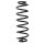 Suspension Spring set rear axle coil spring Ø 110 mm KYB for FORD B-MAX