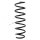 Suspension Spring set rear axle coil spring KYB IAM-Expertise for BMW 5 Series
