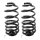 Suspension Spring set rear axle coil spring KYB fits OPEL ZAFIRA