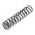 Suspension Spring set rear axle coil spring Ø 100 mm KYB for e.g. VW GOLF