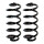 Suspension Spring set rear axle coil spring KYB suitable for e.g. BMW X6