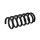Suspension Spring set rear axle coil spring KYB suitable for FORD GALAXY